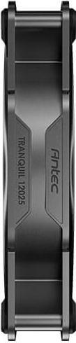 Actual product image Antec Tranquil 120, 120 mm x 25 mm housing fan, PWM fan, 2000 rpm, 59.23 CFM, 2.46 mmHO, 4-p (120 mm, 3 x)