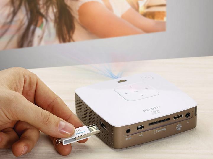 Image du produit Philips Pico Pix PPX3414 (FWVGA, 140 lm)