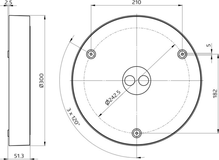Produktbild BEG B.E.G. AL93-20-300-LED-3CHF (1725 lm)