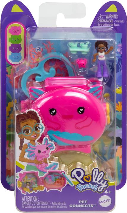 Actual product image Polly Pocket Pet Connects Axolotl για 4+ ετών HXX22 (Retrieval)