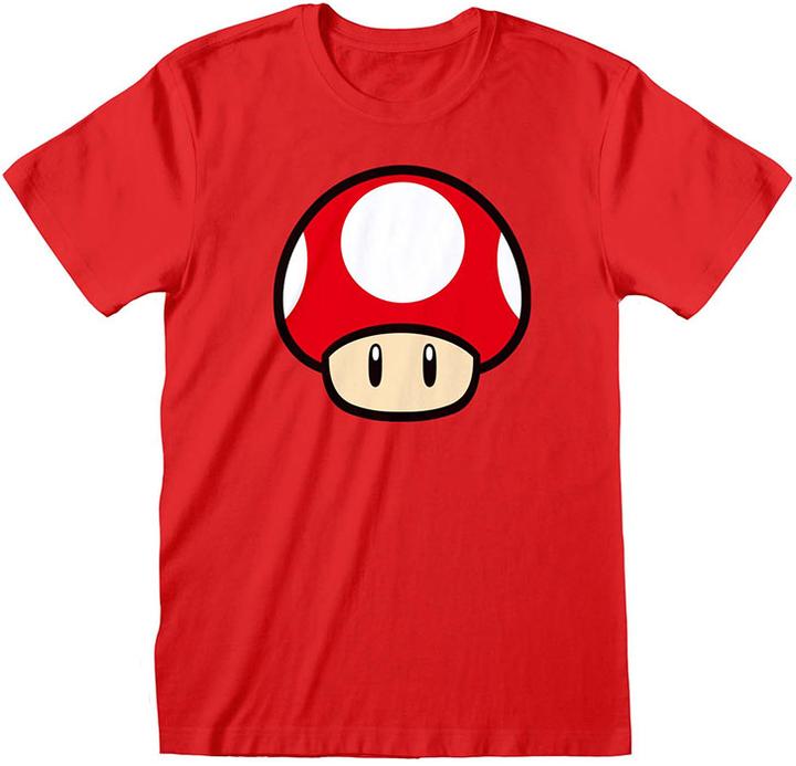 Produktbild Heroes Inc Nintendo - T-Shirt unisexe Rouge Super Mario Champignon Power Up - S (S)