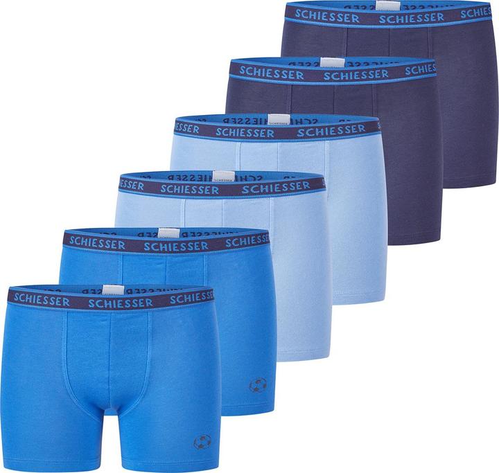 Image du produit Schiesser Pack de 6 shorts / pantalons Kids Boys 95/5 Organic Cotton (140, paquet de 6)