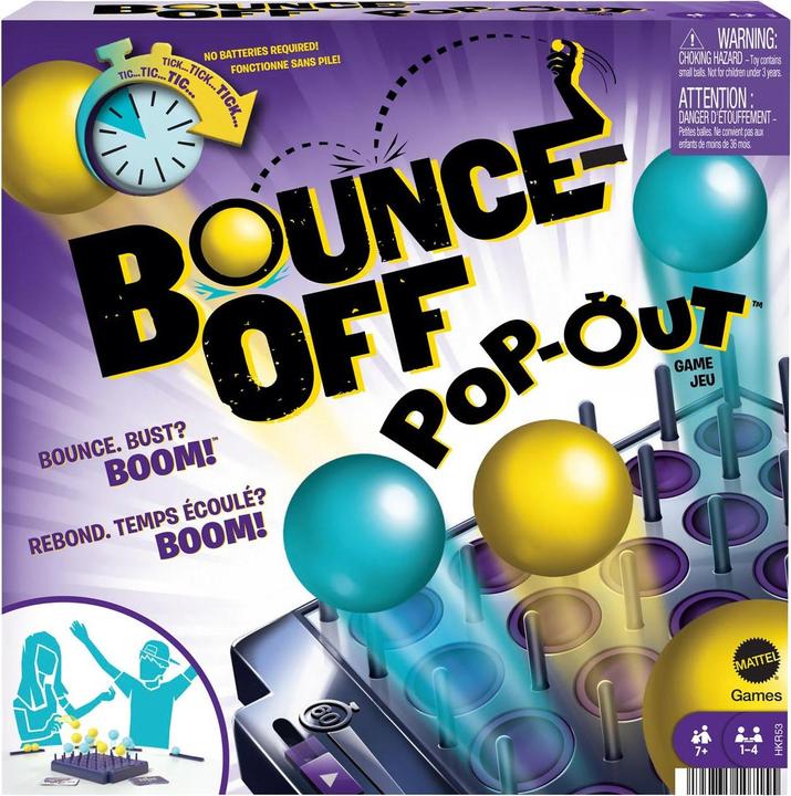 Immagine prodotto Mattel Games Rimbalzo della rinascita: Pop Out (Multilingue)