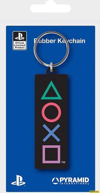 Pyramid PLAYSTATION - Shapes - Porte-clés en caoutchouc