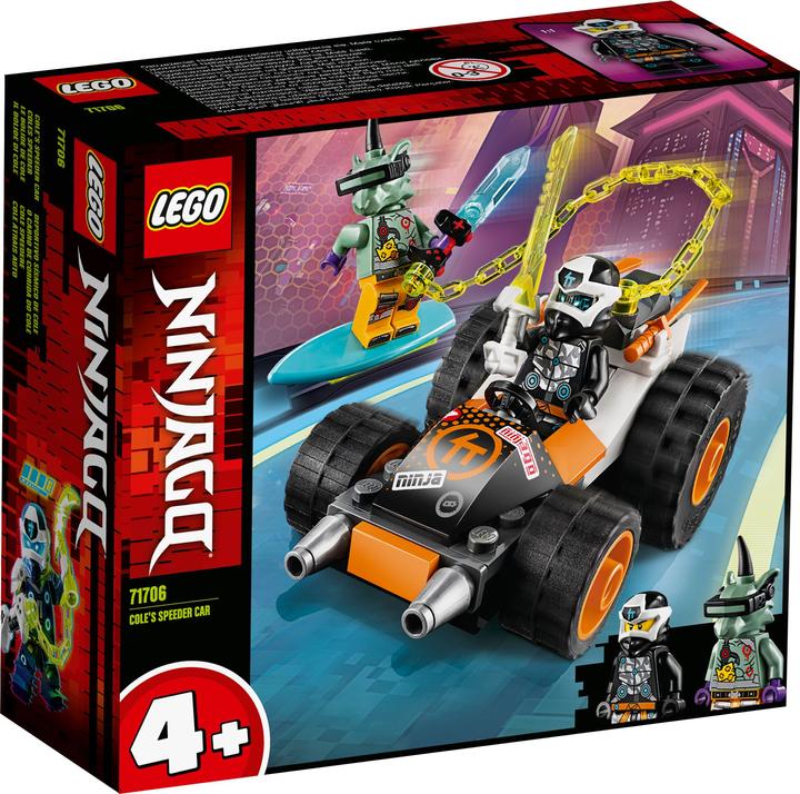 Actual product image LEGO Cole's speeder (71706, LEGO Ninjago)