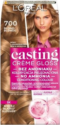 Actual product image L'Oréal Paris L'Oréal Casting Cream Gloss Hair Color 700 Blond (700 Blonde)