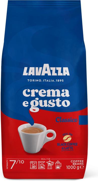 Image du produit Lavazza Crema e Gusto (1000 g, Torréfaction foncée)