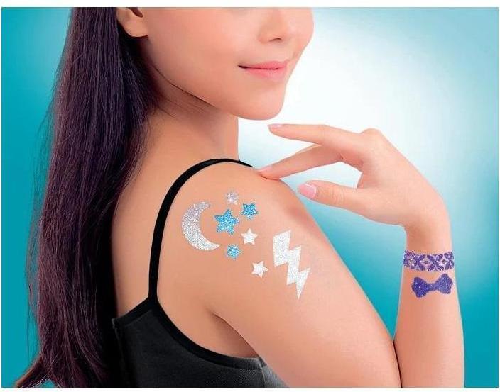 Produktbild Clementoni Crazy Chic - Glitzertattoos