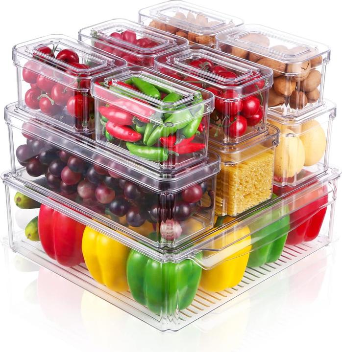 Jospl Organizzatore per frigorifero, set da 10