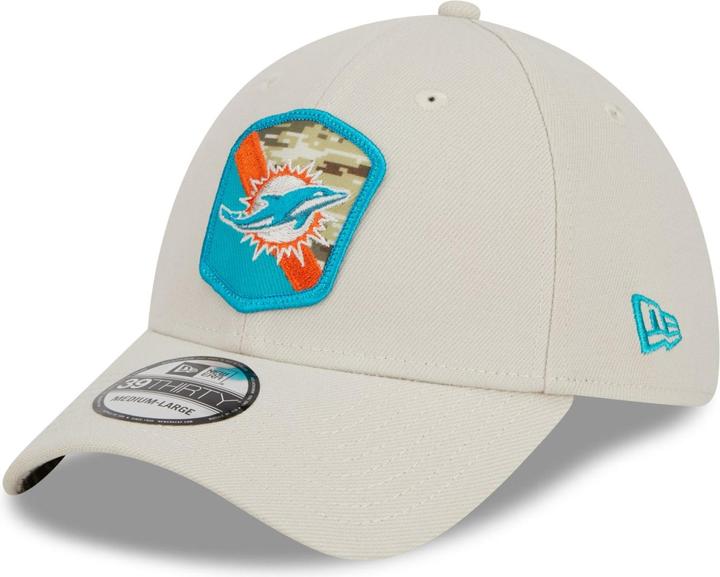New Era 39Thirty Cap Salute to Service Miami Dolphins - S/M (S/M)