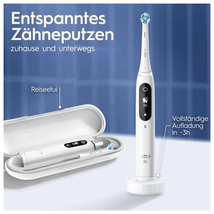 Actual product image Oral-B iO 7 + Sensitive (Oscillating toothbrush)