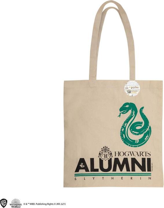Actual product image Cinereplicas Harry Potter Tote Bag Alumni Slytherin