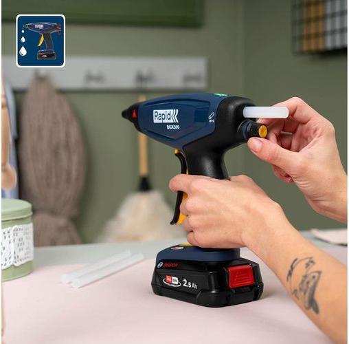 Immagine prodotto Rapid Pistola incollatrice a batteria BGX500 18V P4A