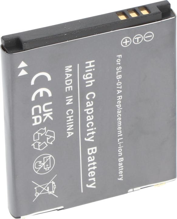 Actual product image Samsung Akku SLB-07A, SLB07A, PL150, ST50, TL100 (Camera battery)