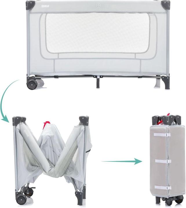 Actual product image Fillikid Capri travel cot