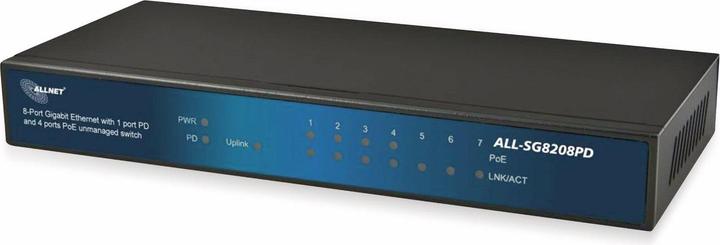Actual product image Allnet ALL-SG8208PD (8 Ports)