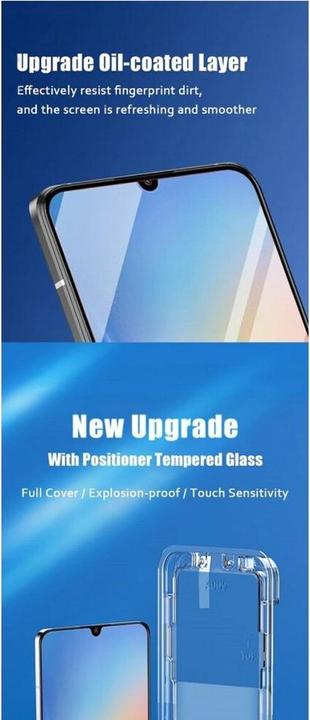 Actual product image Protectorking 1x real tempered 9H armoured glass 3D CLEAR (1 Piece, Samsung Galaxy S20 FE)