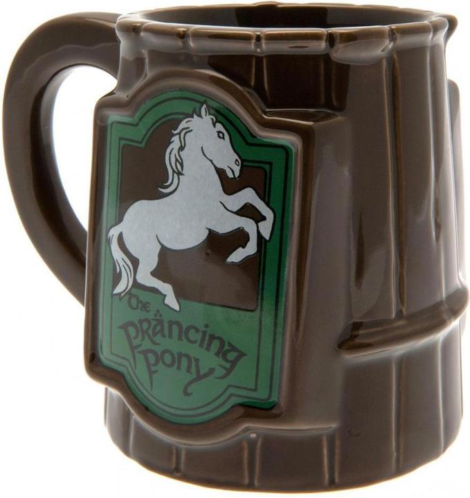 Actual product image Lord of the rings Coffee Mug Prancing Pony 3D (500 ml, 1 x)