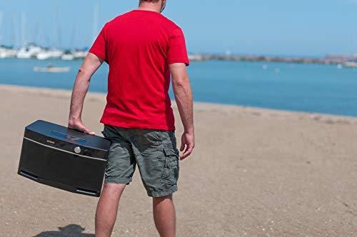 Produktbild Aiwa Exos-9 Bluetooth Lautsprecher - 200 Watt Tragbarer Party Speaker - 9 Stunden Spielzeit - Kabel