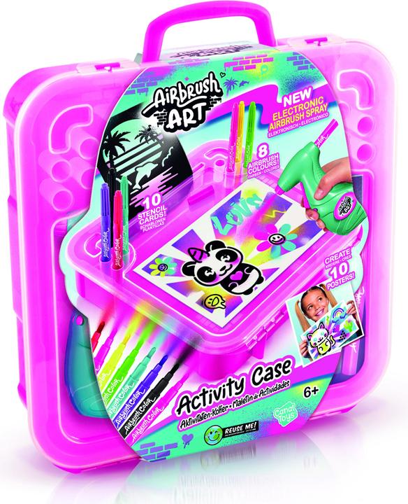 Actual product image Canal Toys Airbrush Art Activity Case