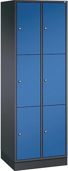 Actual product image C+P INTRO steel locker, compartment height 580 mm
