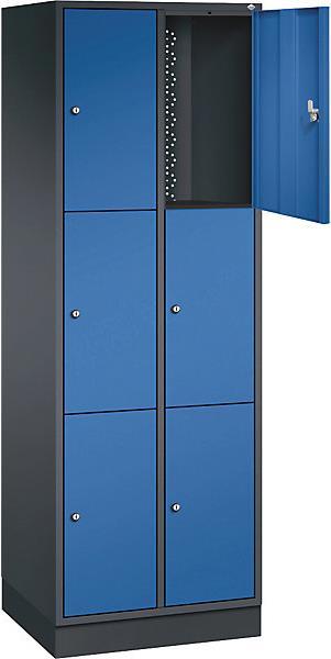 Actual product image C+P INTRO steel locker, compartment height 580 mm