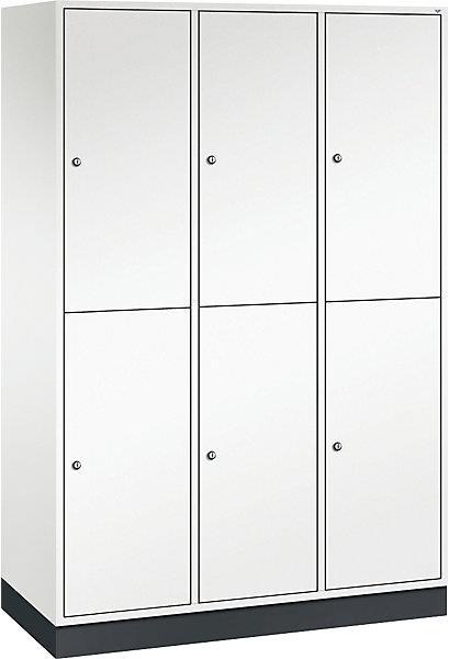 Actual product image C+P INTRO double-deck steel wardrobe (122 cm, 195 cm)