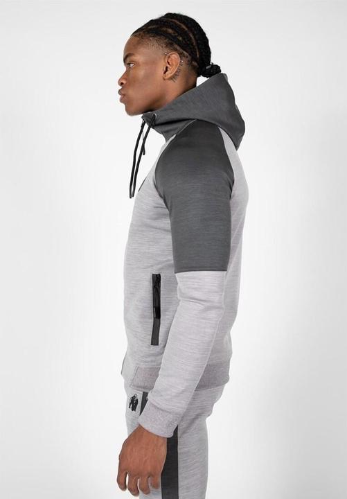 Actual product image Gorilla Wear Sullivan Track Jacket Grey (XXL)