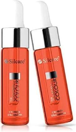 Image du produit Silcare Huile régénératrice pour cuticules et ongles The Garden Of Colour Strawberry Crimson 15Ml