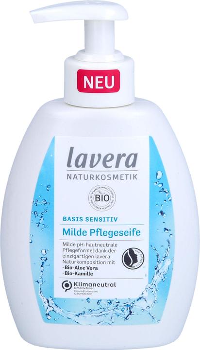 Produktbild Lavera (DE), Sensitiv, Flüssigseife mit Aloe und Kamille, 250 ml (Produkt aus Deutschland) (Flüssigseife, 250 ml)