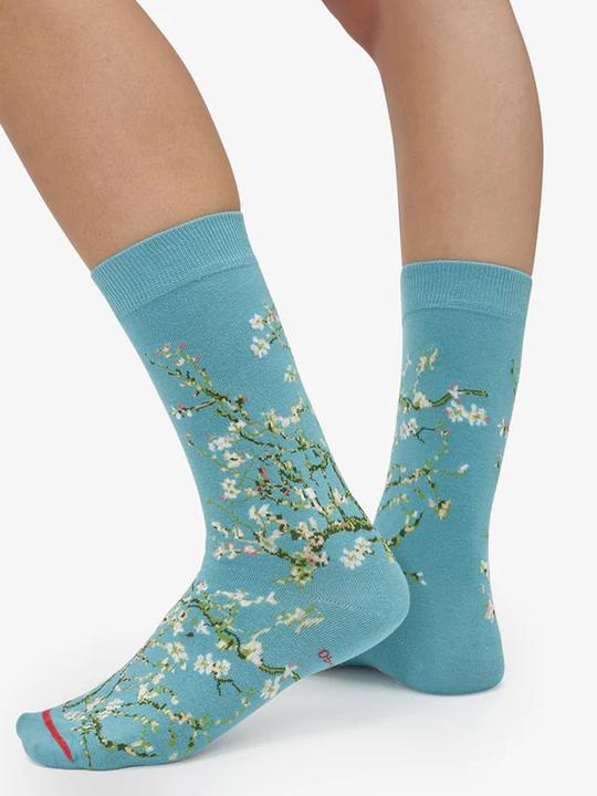 Produktbild MuseARTa Socken Vincent van Gogh - Blühende Mandelblüten (Einzelpack, 36 - 40)