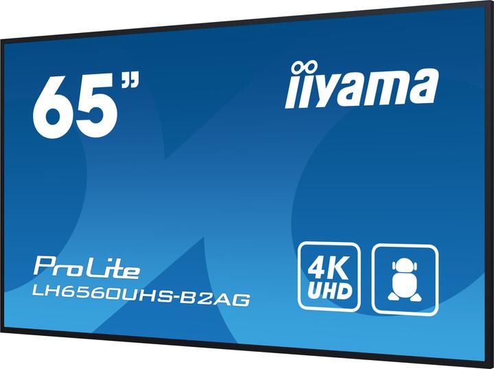 Produktbild iiyama LFD ProLite LH6560UHS-B2AG (3840 x 2160 Pixel, 65")