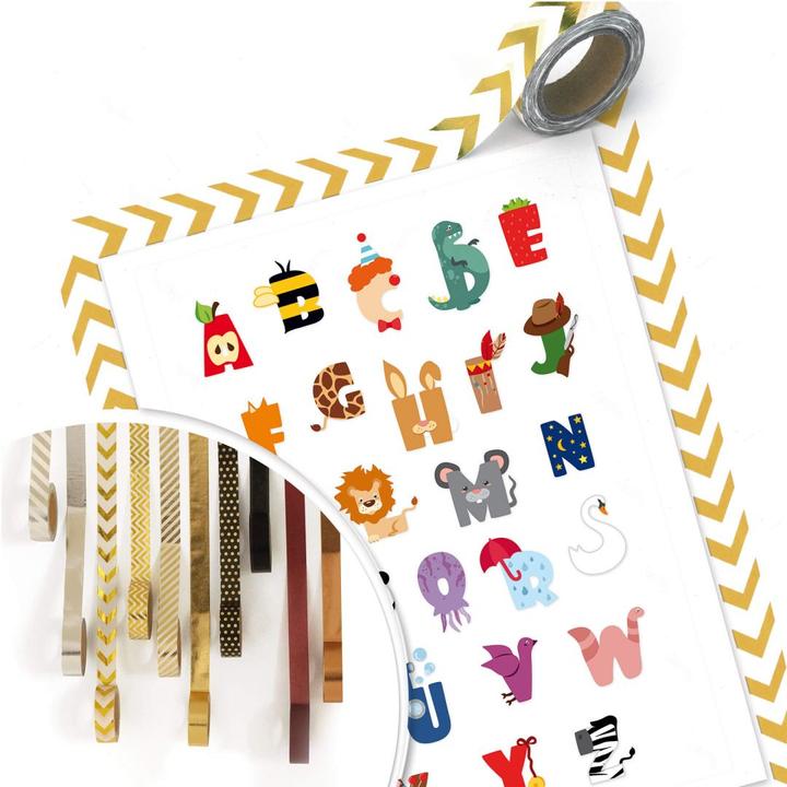 Produktbild Trenddeko Kinder Alphabet (40 x 50 cm)