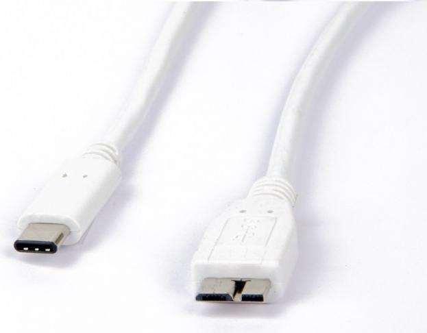 Actual product image LMP USB3.0 TypeC - MicroB cable, 1m (1 m, USB 3.0)