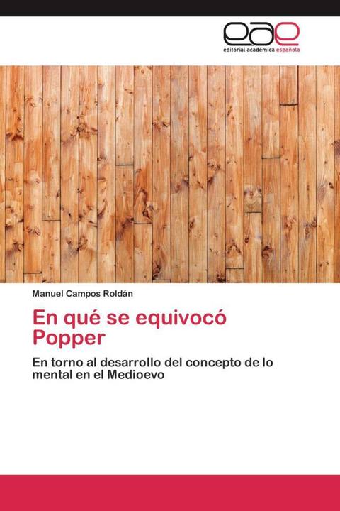 Immagine prodotto En qué se equivocó Popper (Manuel Campos Roldán, 2012)