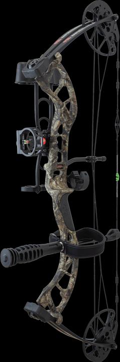 Actual product image PSE Archery Uprising Up Set LH 15-70 lbs 14-30" Country Camo
