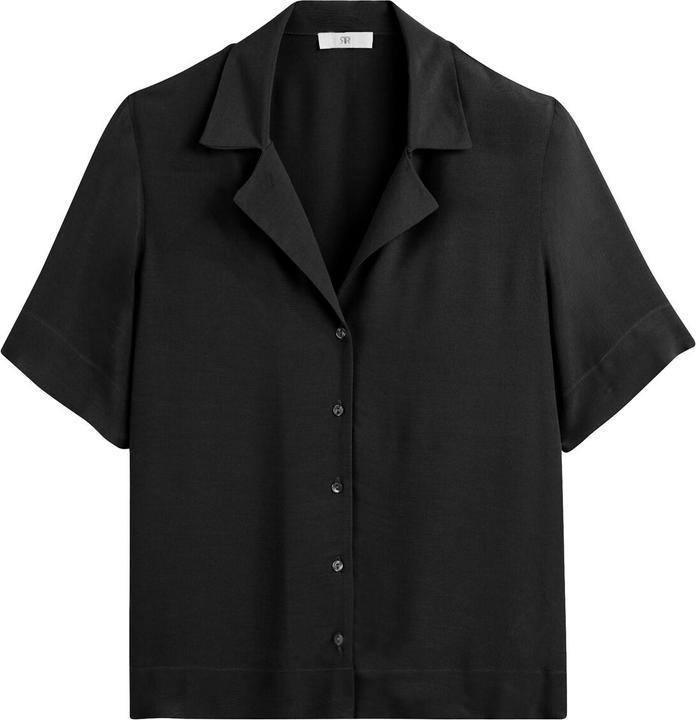 Produktbild La Redoute Collections Kurzärmelige Bluse mit Reverskragen (36)