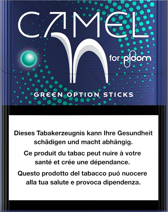 Actual product image Ploom Camel Green (menthol)