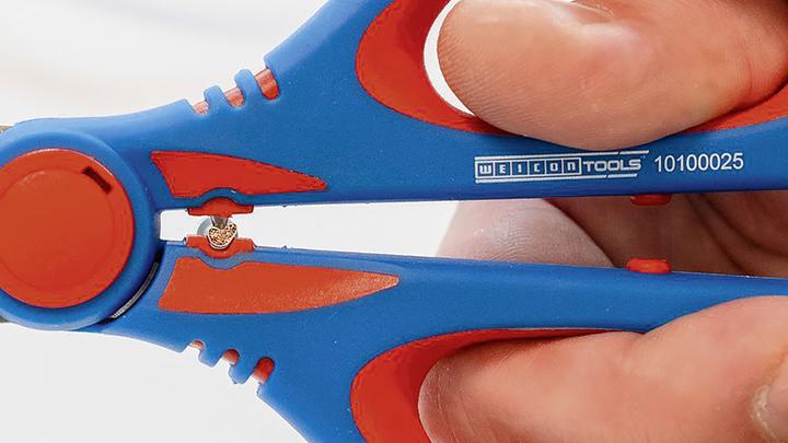 Immagine prodotto Weicon Cesoie per elettricisti XL per cavi a fili sottili fino a max. 50 mm² bl/rt (21.10 cm)