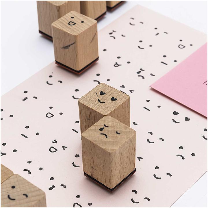 Image du produit Rico Design Jeu de timbres Motif Smile Smiley