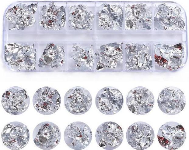 Actual product image JTI 12x metallic nail foil (Metallic)