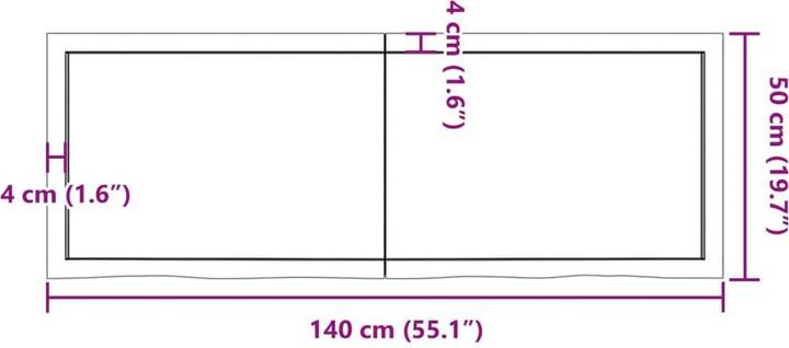 Image du produit VidaXL Emerald (140 x 50 x 6 cm)