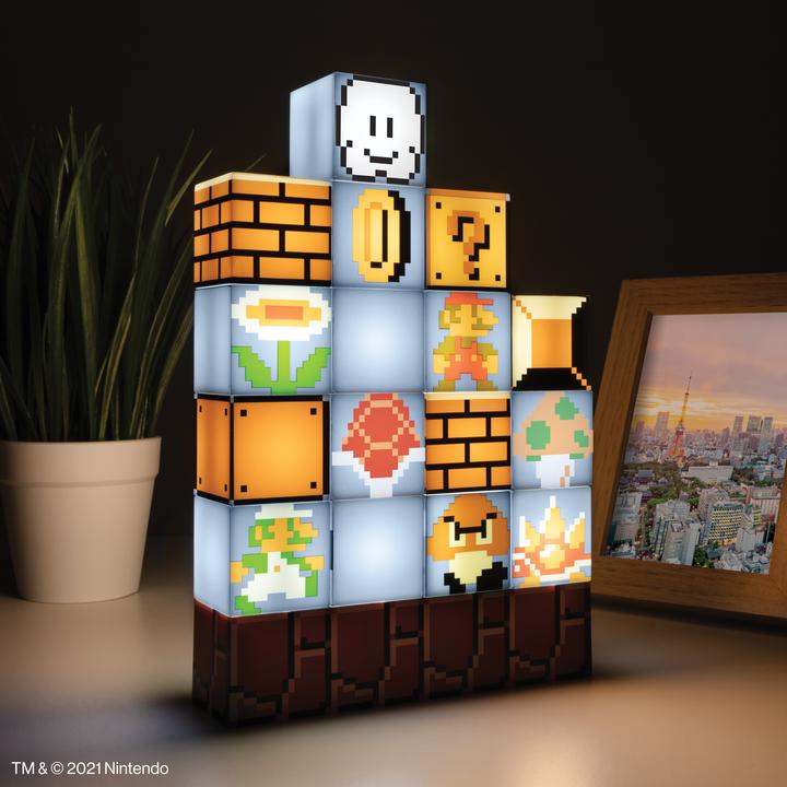Image du produit Paladone Products - Super Mario Bros Build A Level Light - Luminaires -