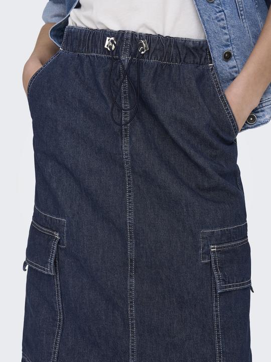 Produktbild Only Mittlere Taille Langer Rock Jeansrock (M)