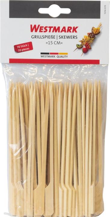 Actual product image Westmark 70 finger food sticks + barbecue skewers, 15 cm