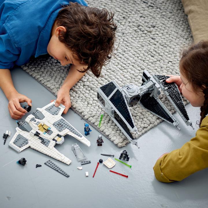 Produktbild LEGO Mandalorian Fang Fighter vs. Tie Interceptor (75348, LEGO Star Wars)