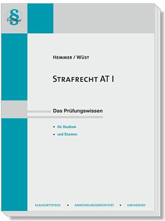 Produktbild Strafrecht AT (Deutsch, Achim Wüst, Bernd Berberich, Karl Edmund Hemmer, 2023)