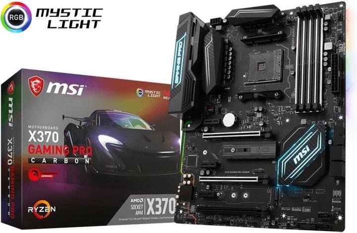 MSI X370 Gaming Pro Carbon (AM4, AMD X370, ATX)