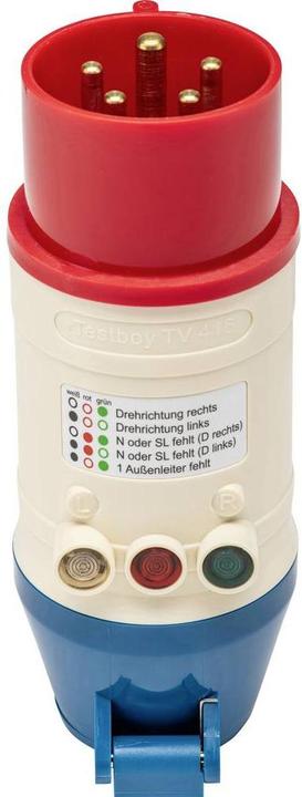 Testboy TV 416 Steckdosentester (CAT III 300V)