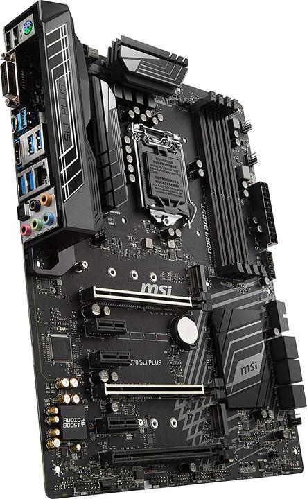 Actual product image MSI Z370 SLI Plus (LGA 1151, Intel Z370, ATX)